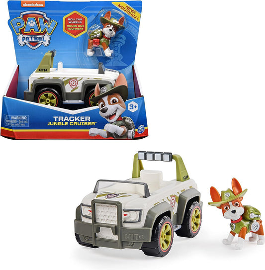 PAW Patrol Tracker Dschungelkreuzer Welpe & Fahrzeug - JR-Vertrieb