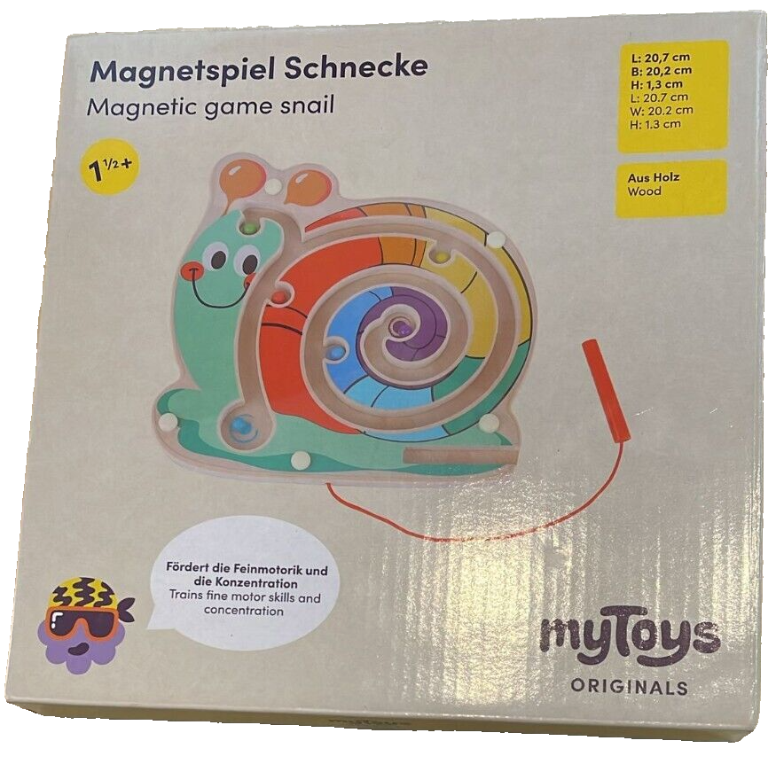 myToys labyrinth mit magnetischer Schnecke - JR-Vertrieb