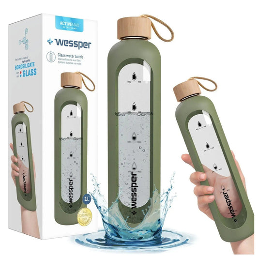 Wessper Glasflasche 1 Liter