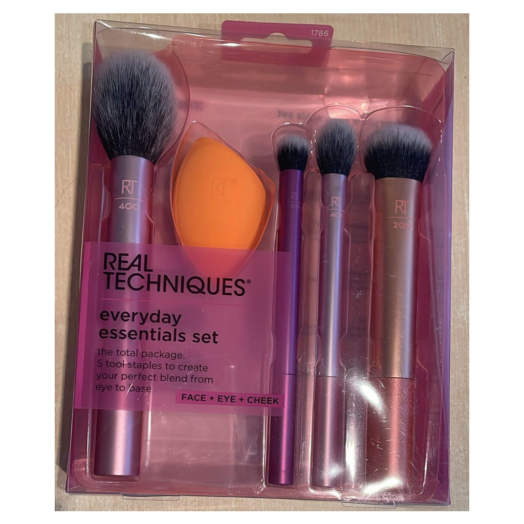 Real Techniques Everyday Essentials Make-up-Pinsel - Komplettset